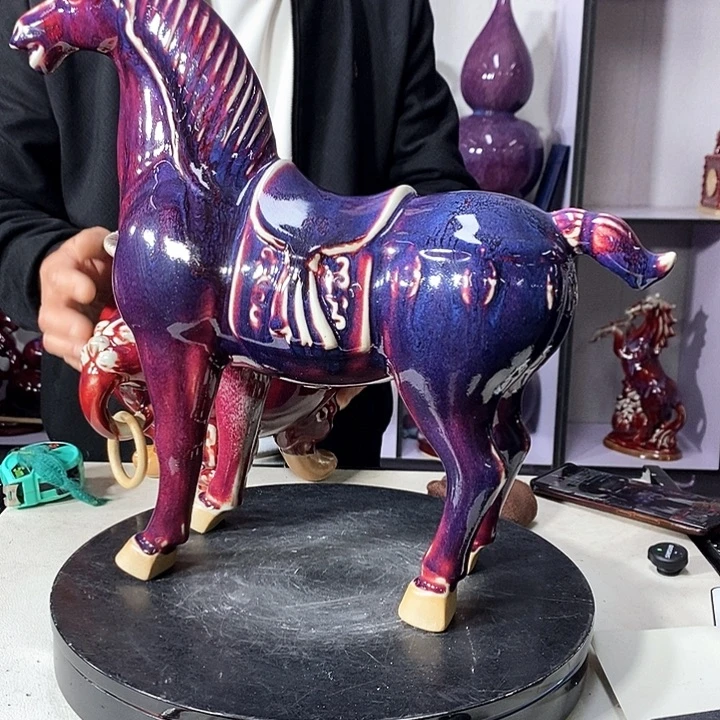 瓷片中国神垕精品钧瓷