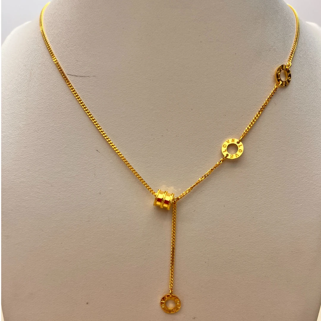 足金999小蛮腰套链5G工艺