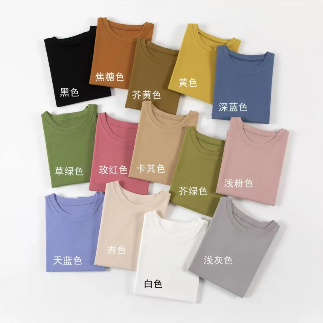 女士糖果色T恤303