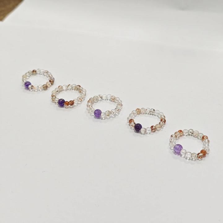 【书记甄选】天然黑金超戒圈 多样性 拍一发二 241DK