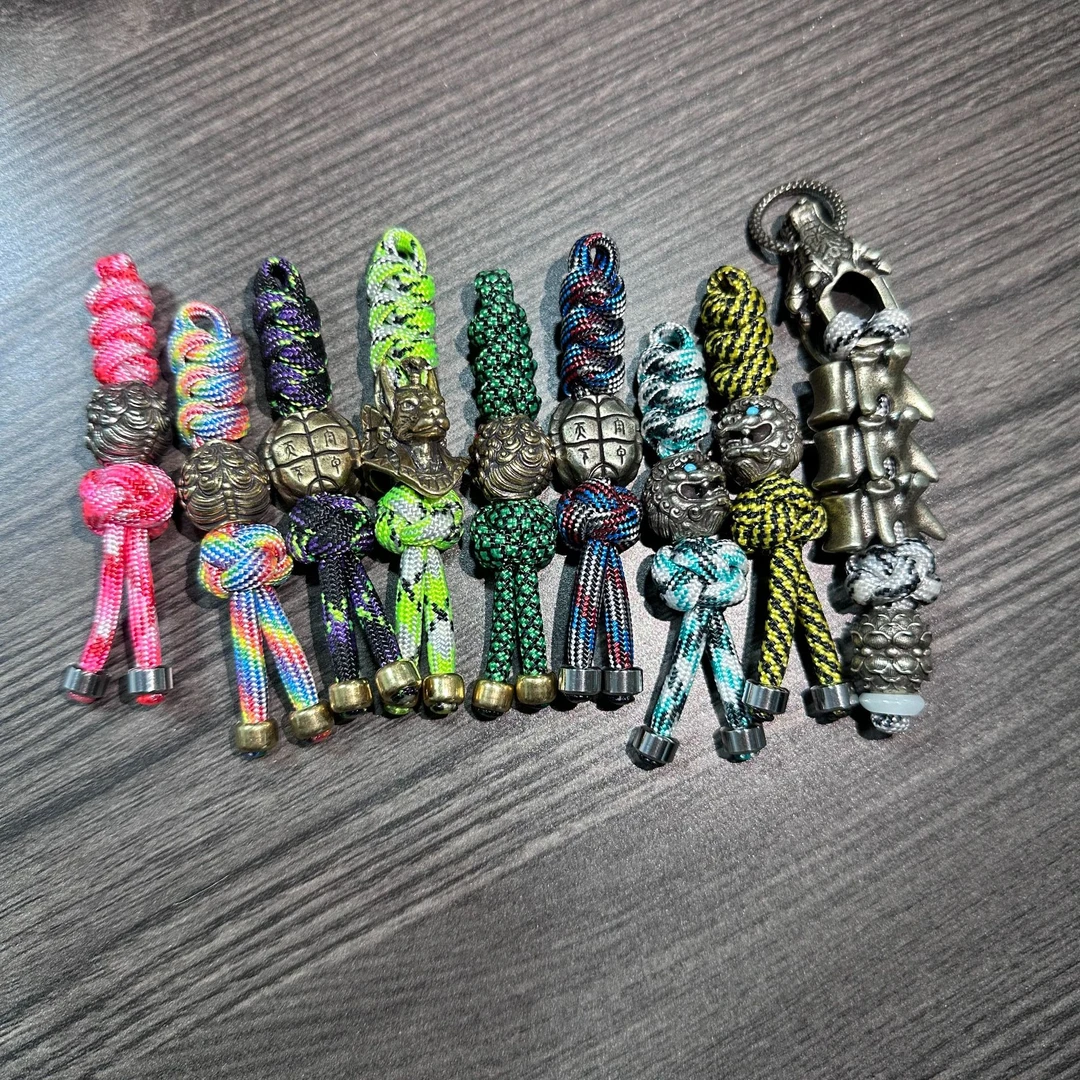 小猪冲欧 edc 猪猪 指尖解压玩具刀坠