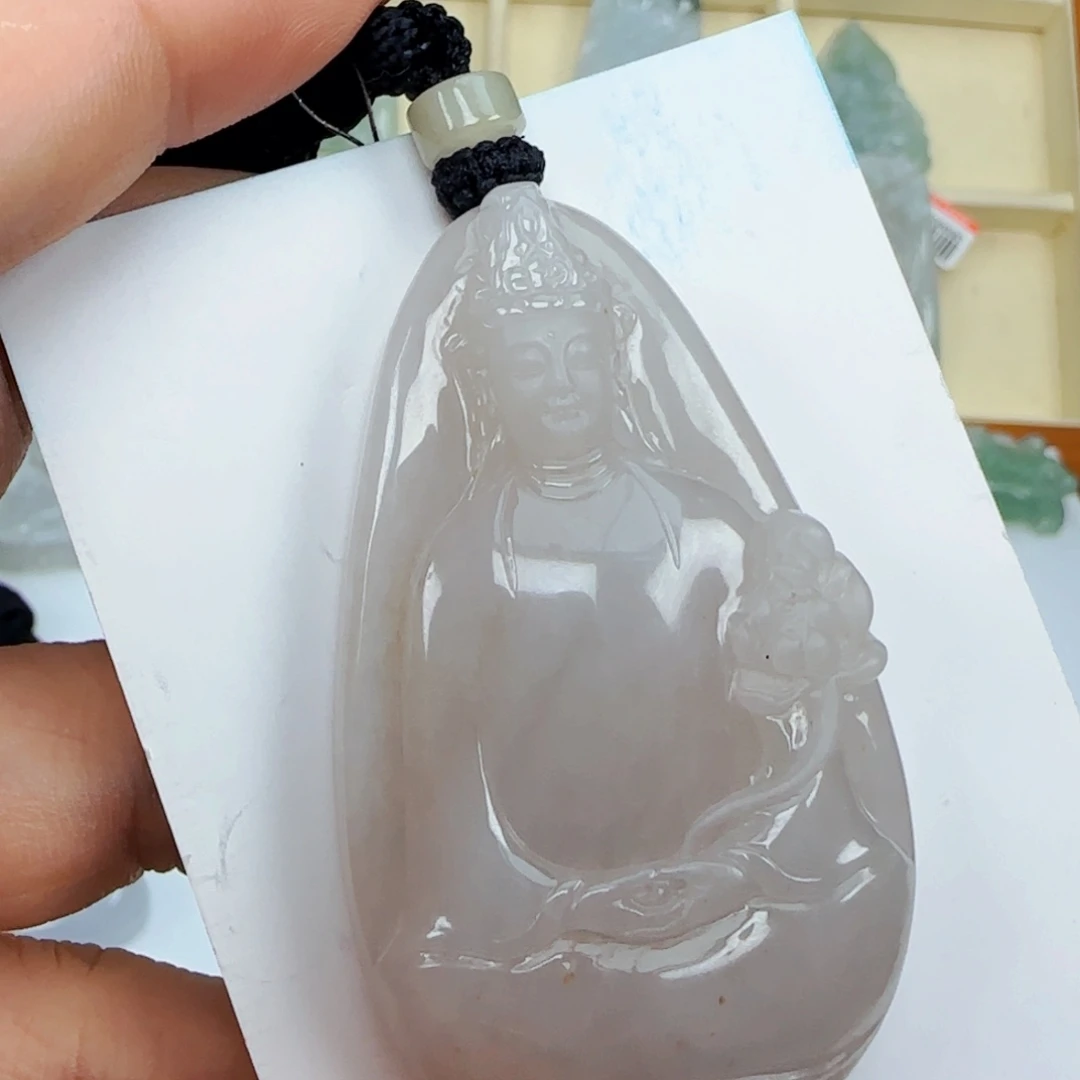 翡翠未镶嵌颈饰