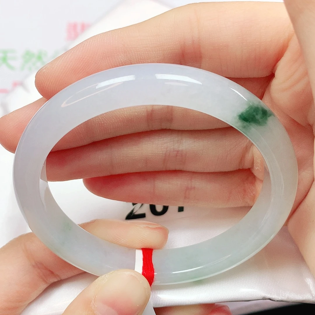 翡翠未镶嵌手镯翡翠手镯贵妃56