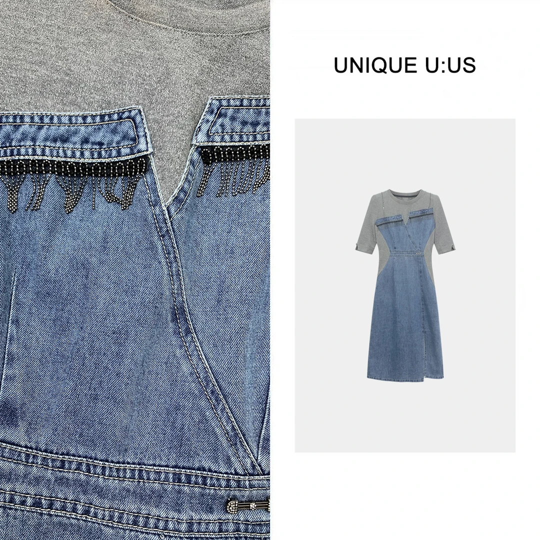 【维也纳编号】春季新品高级气质设计风连衣裙250190枫