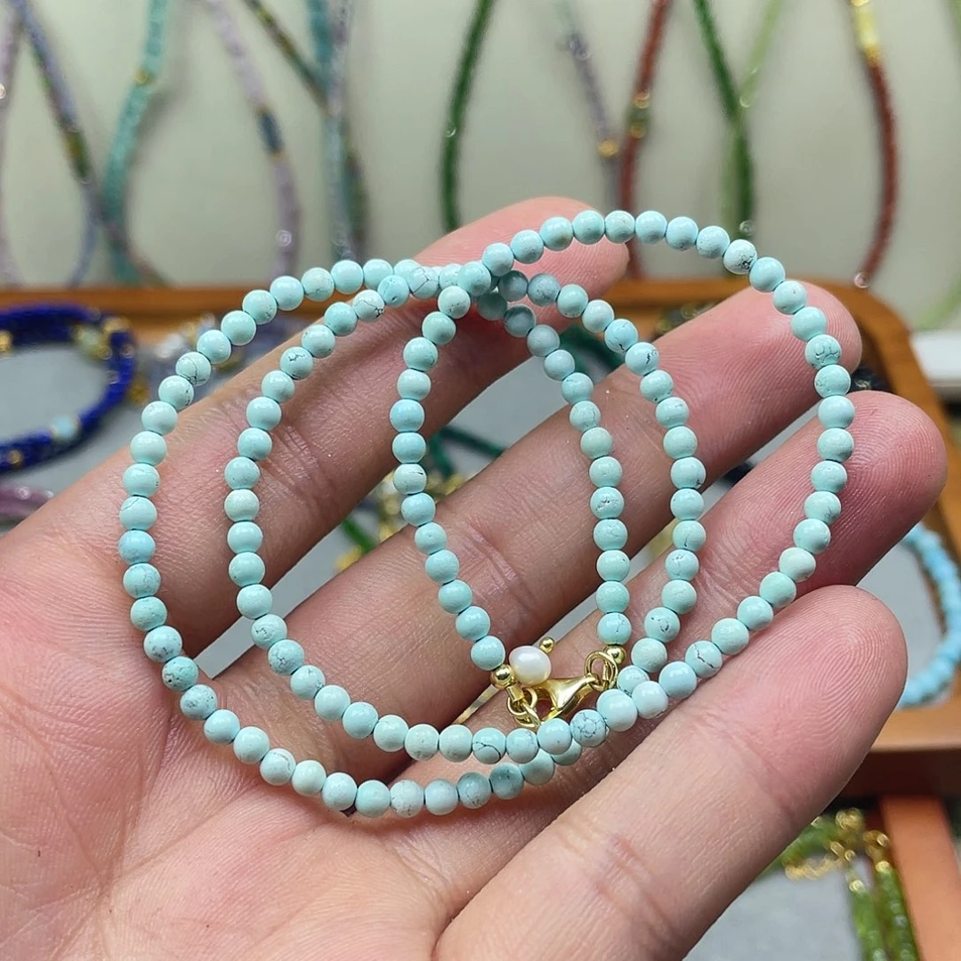 查罗石合金手绳绿松定至搭配