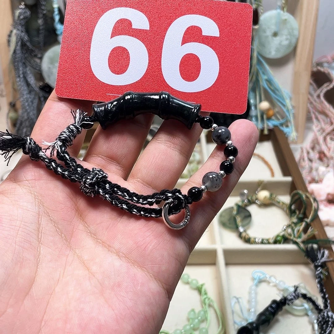 南***鸢蛇纹石玉合金颈饰