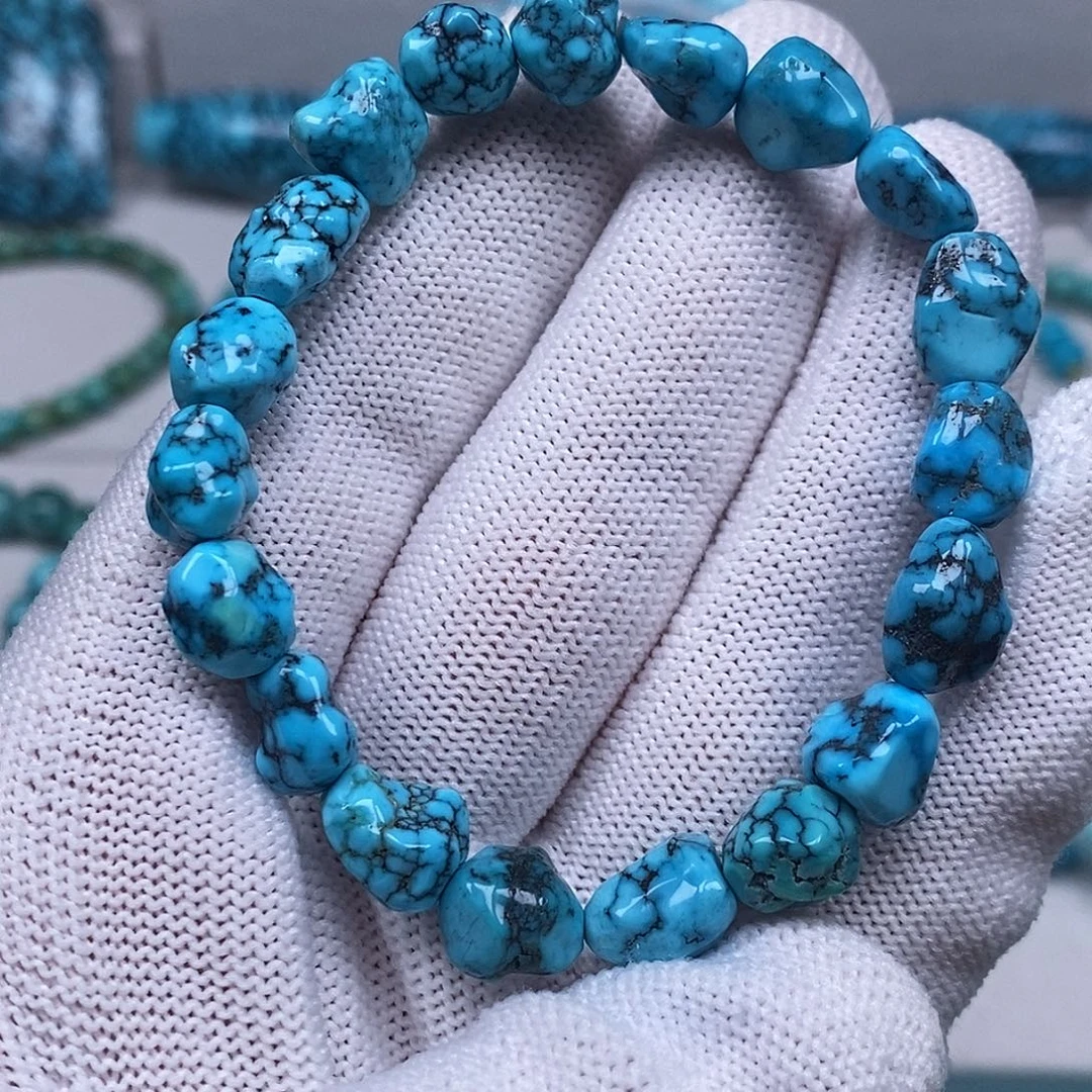 绿松石未镶嵌手串