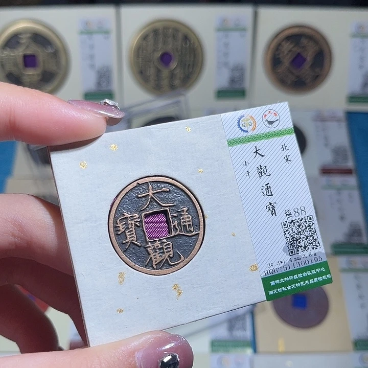 铜小轻大观通宝0195