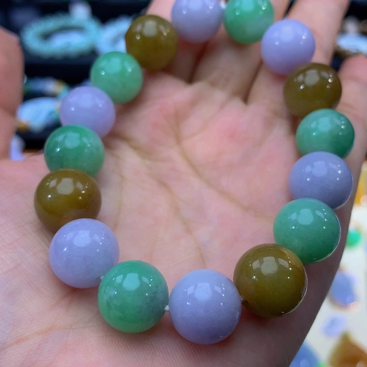 翡翠未镶嵌手链翡翠