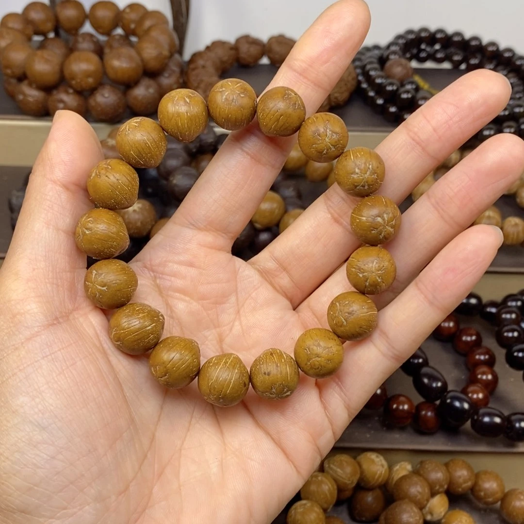 紫金鼠手串自***空13小金豆