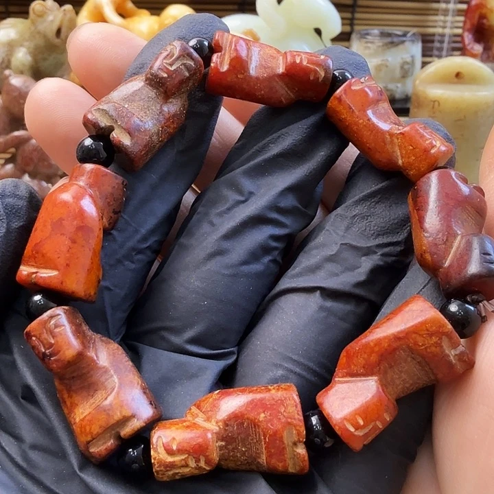 和田玉未镶嵌车挂