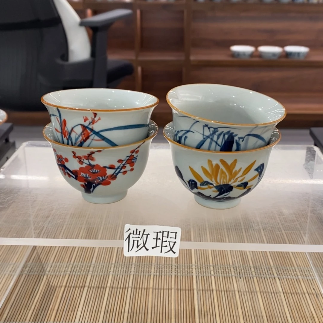 釉下彩手工绘制手工绘制