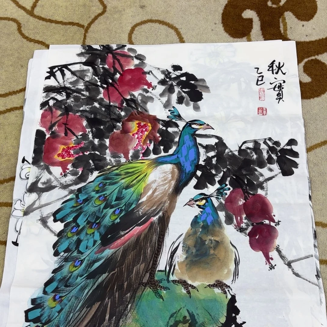 国画王孝华李欣主播