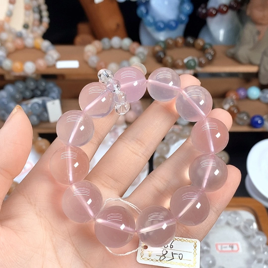 菊***菊未镶嵌手链水晶天然水晶手串