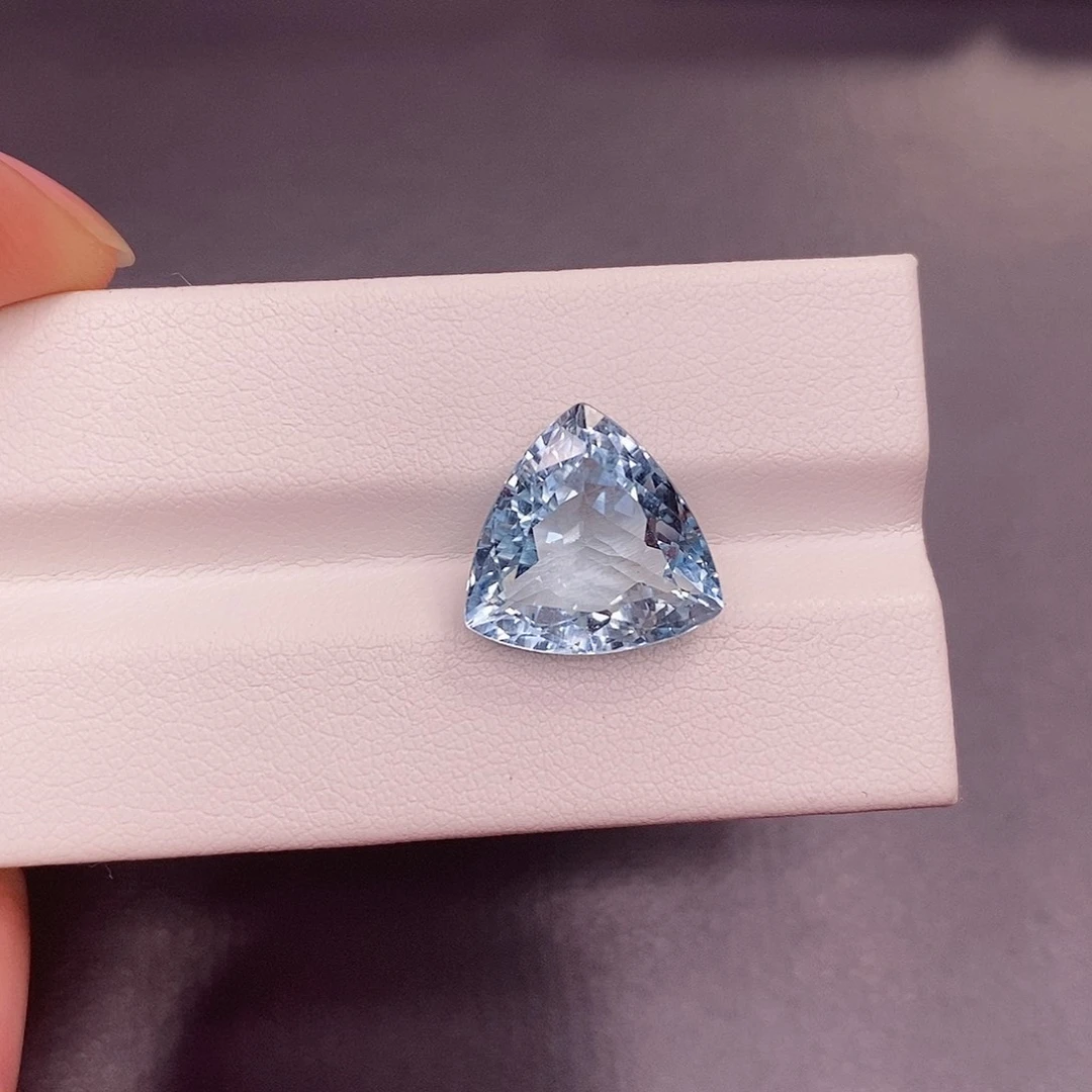 裸石海蓝宝石6.5克拉