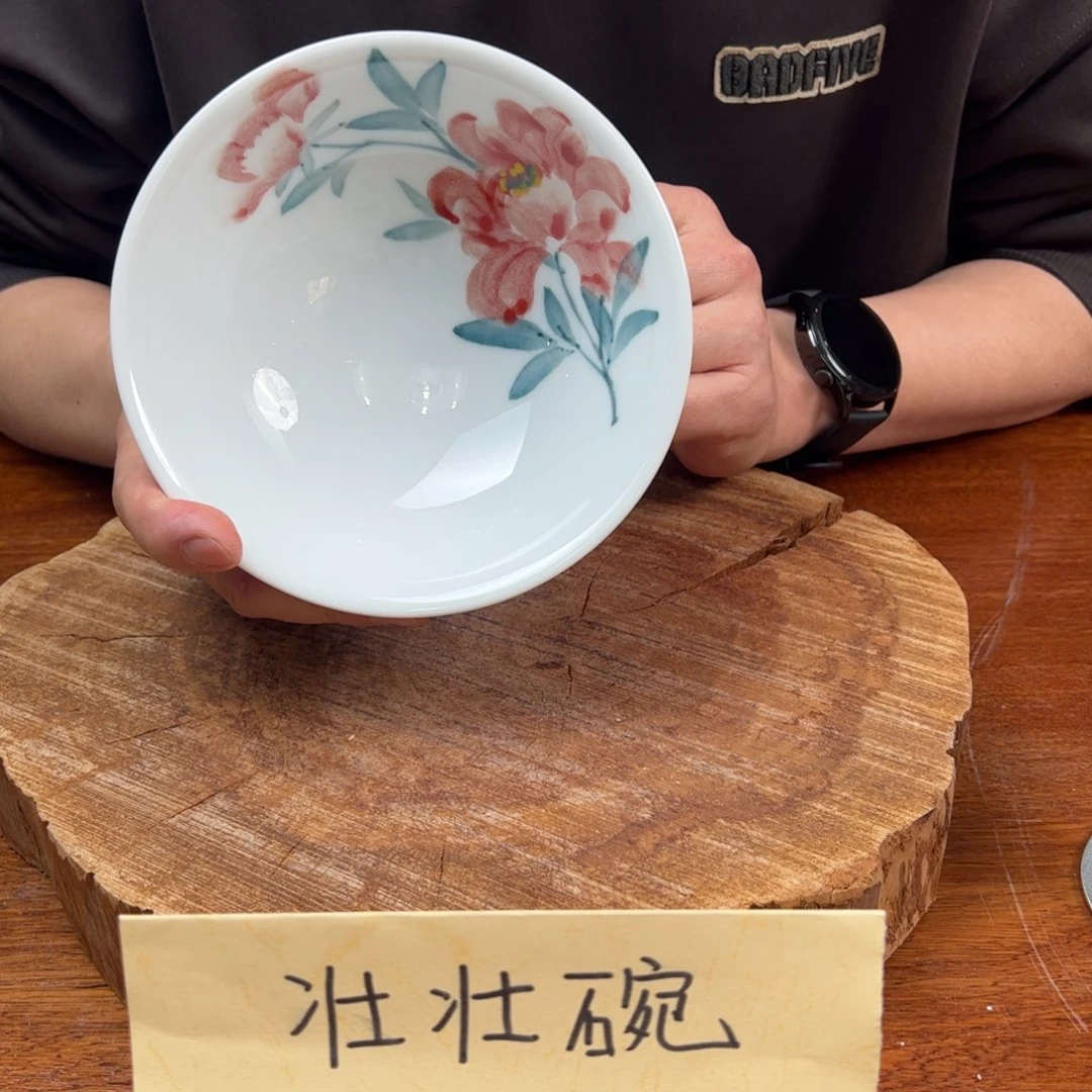 瓷片景德镇陶瓷手工手绘制作