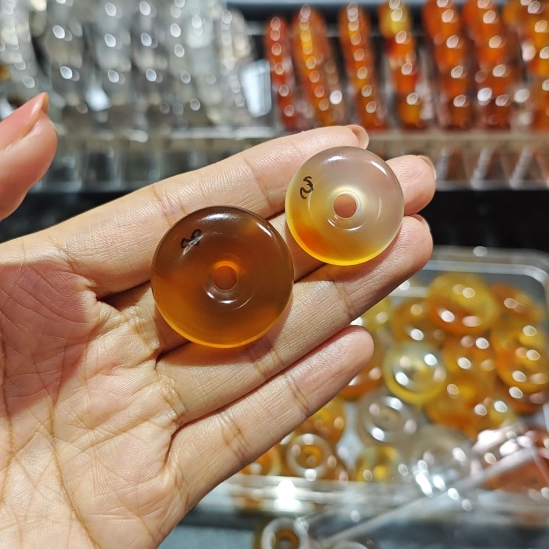 只***见玛瑙/玉髓未镶嵌手串