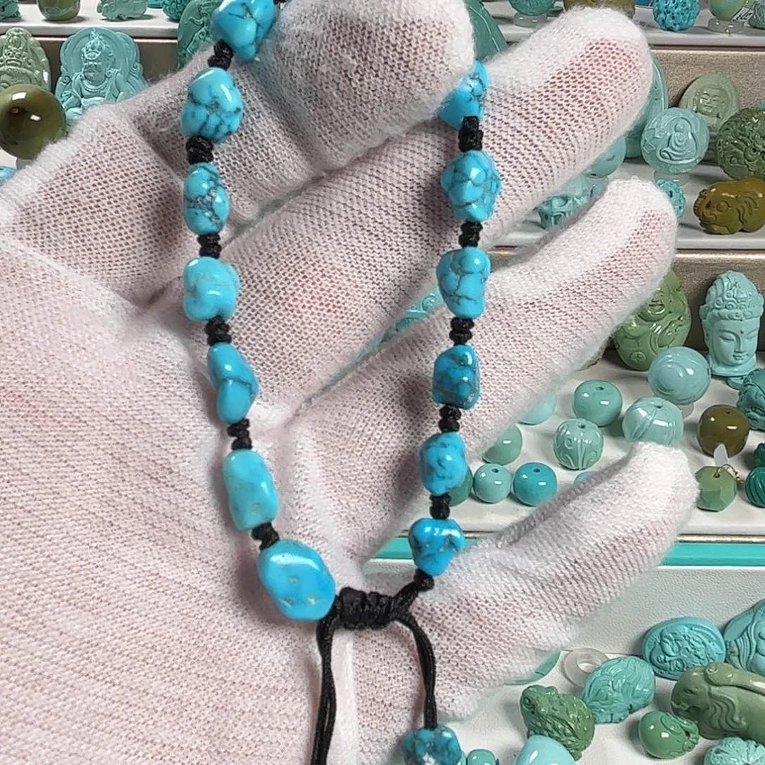 绿松石未镶嵌珠宝奇石