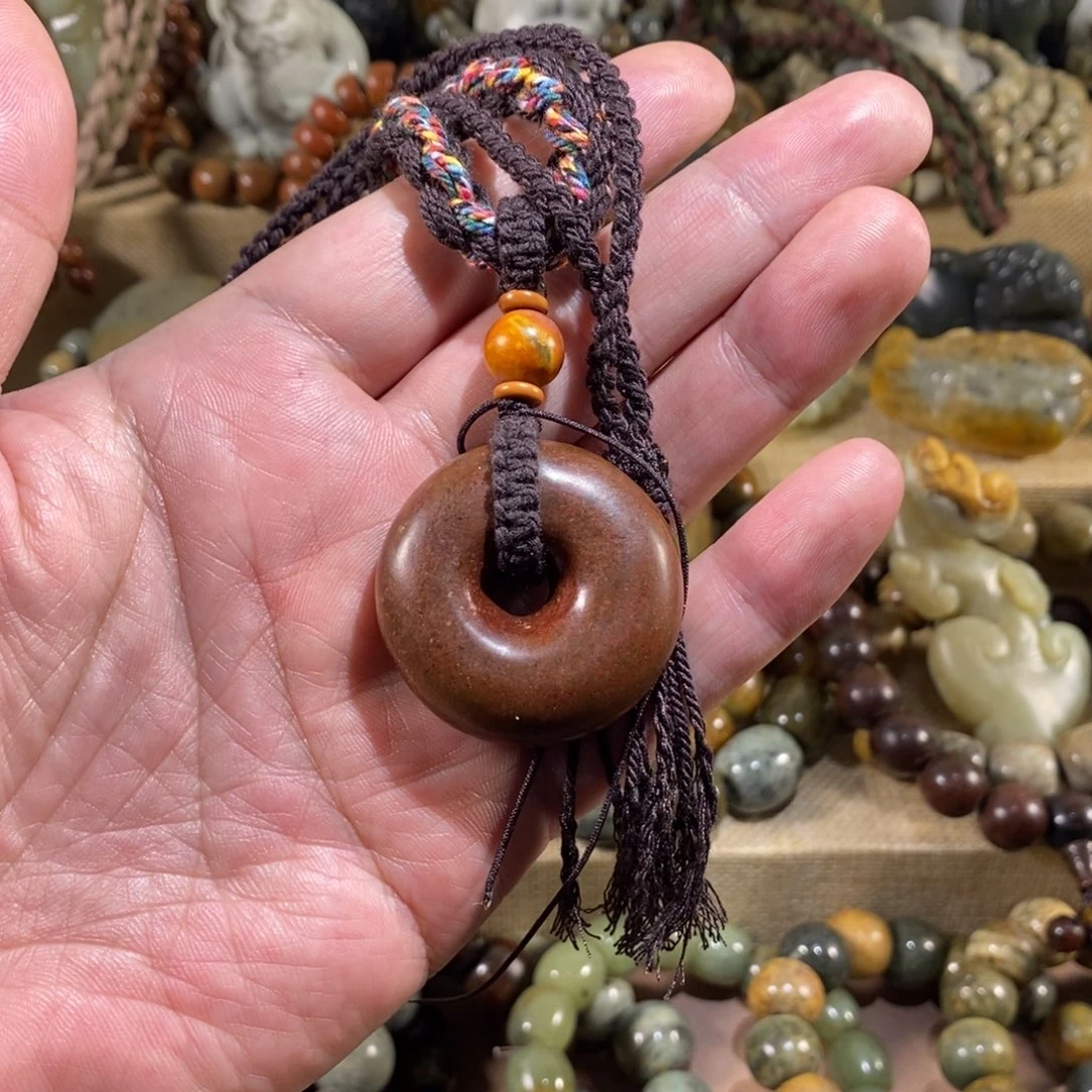 岫岩河磨玉（透闪石质玉）未镶嵌挂件