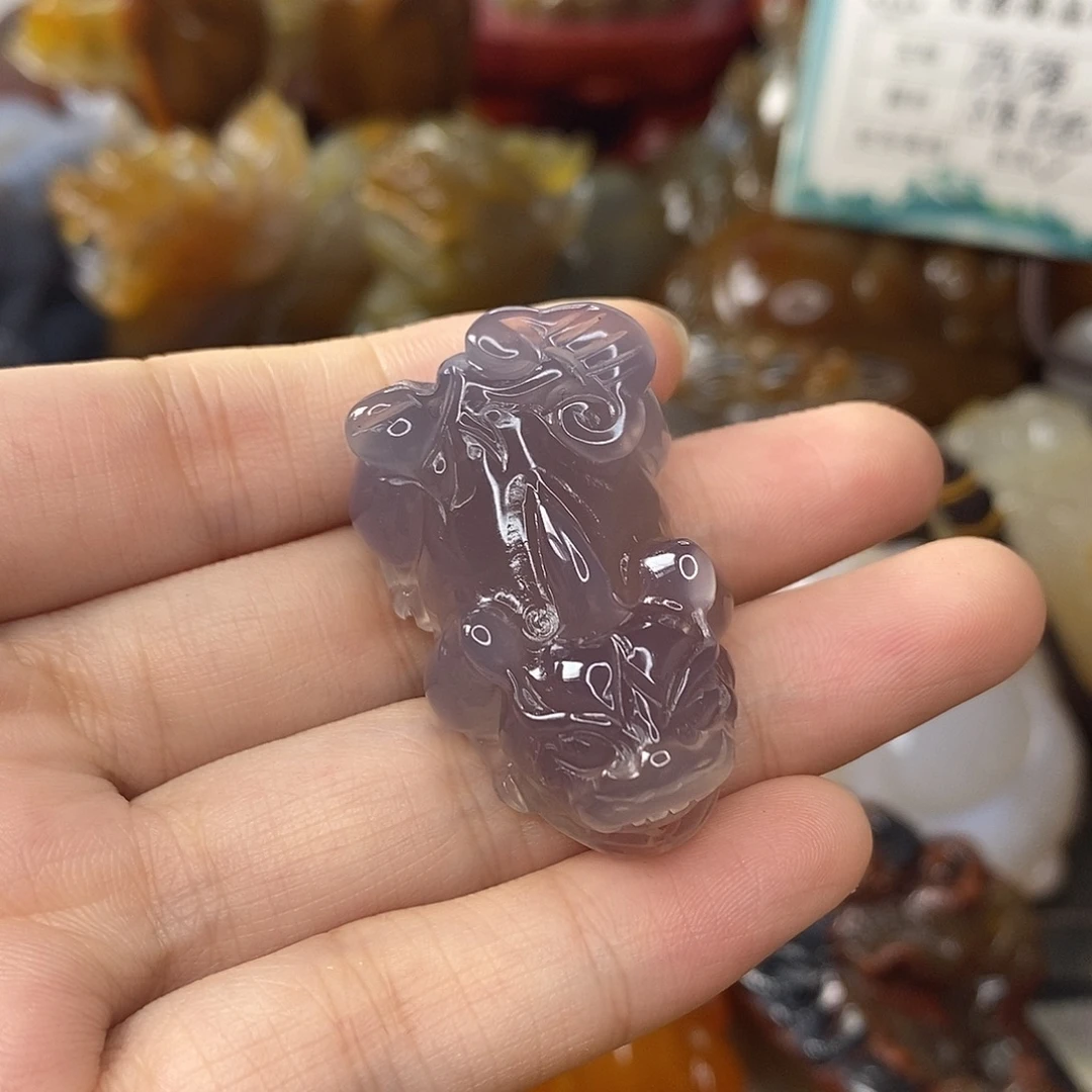 未镶嵌吊坠玛瑙/玉髓