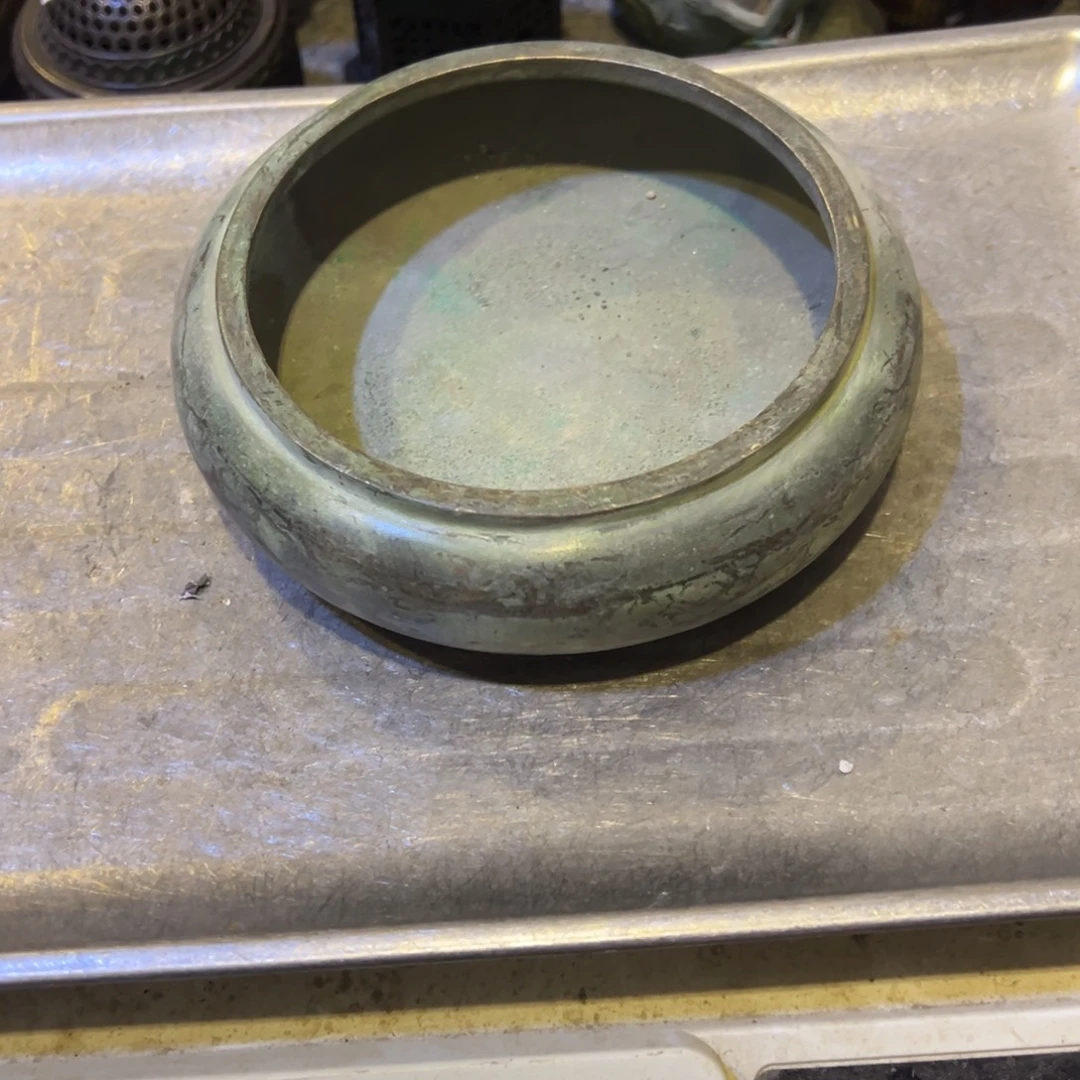 黄铜摆件，文房摆件