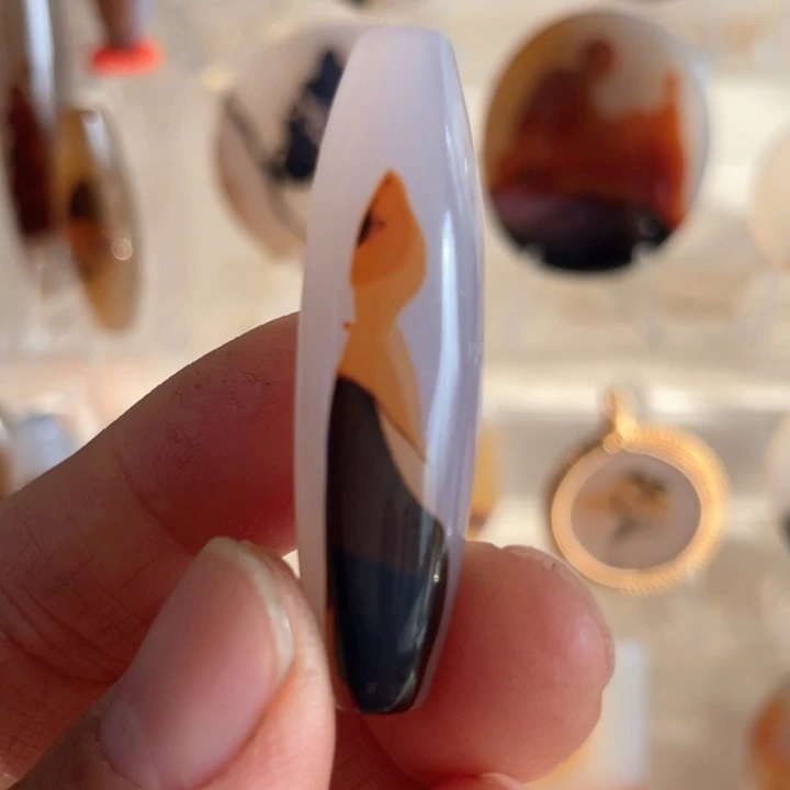 未镶嵌吊坠(不含链)玛瑙/玉髓