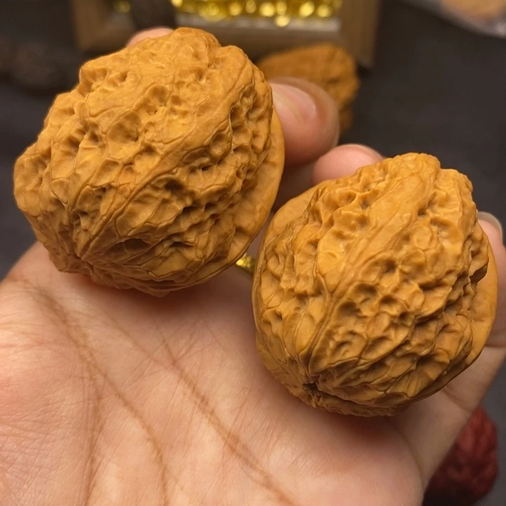 把件文玩核桃42尺金蟾王