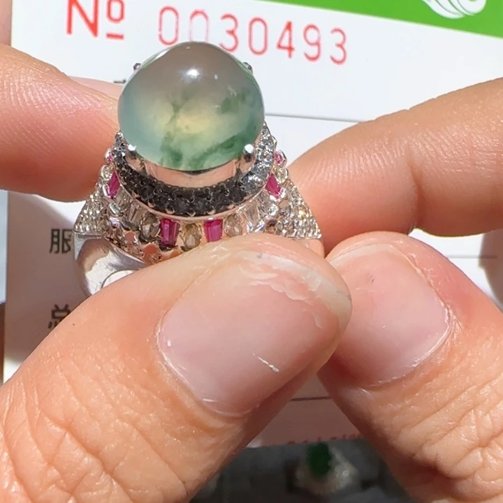 定制翡翠未镶嵌先**汁翡翠