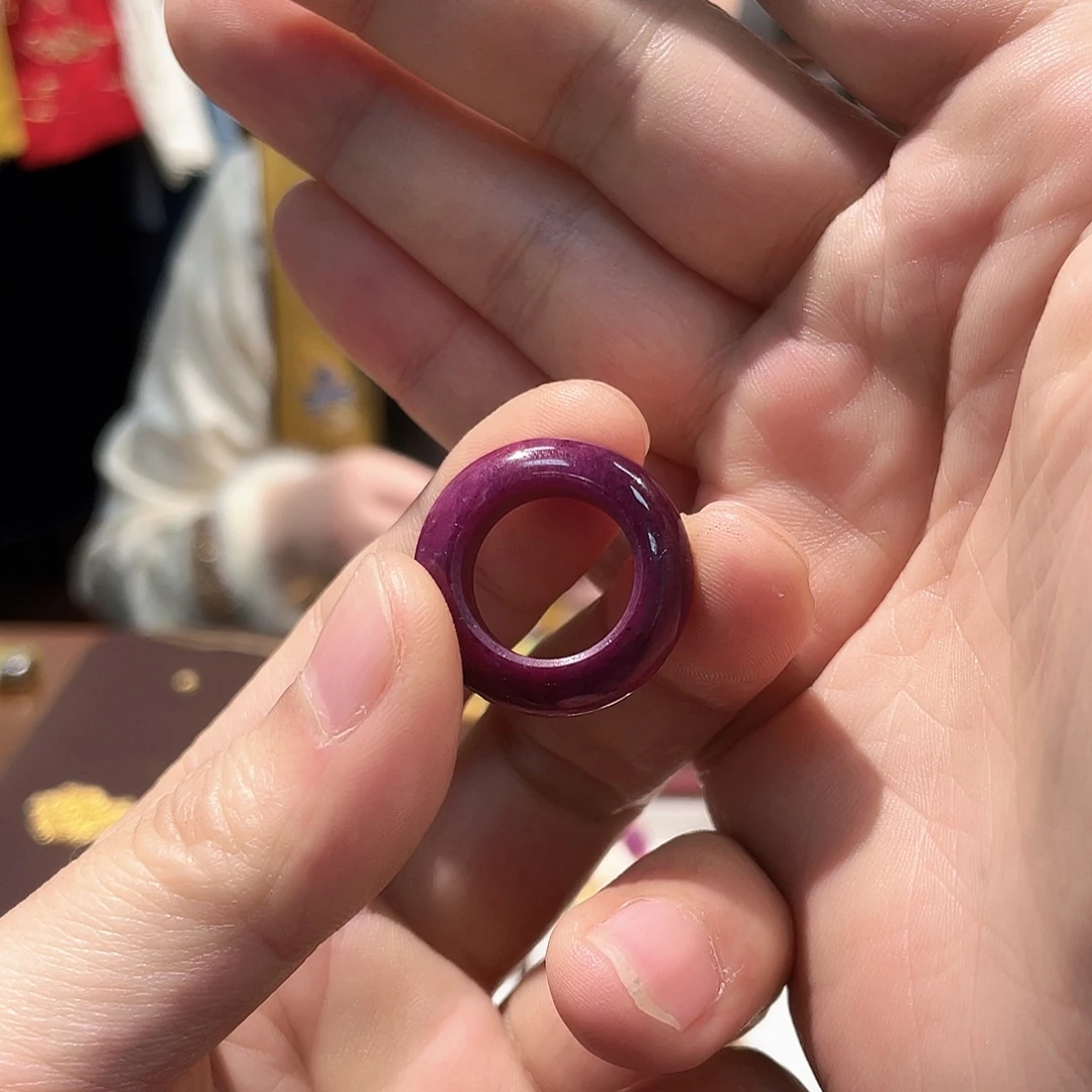 锦纶非金属红宝戒圈9