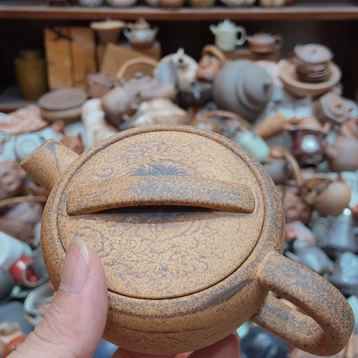 柴烧老岩泥高端茶器