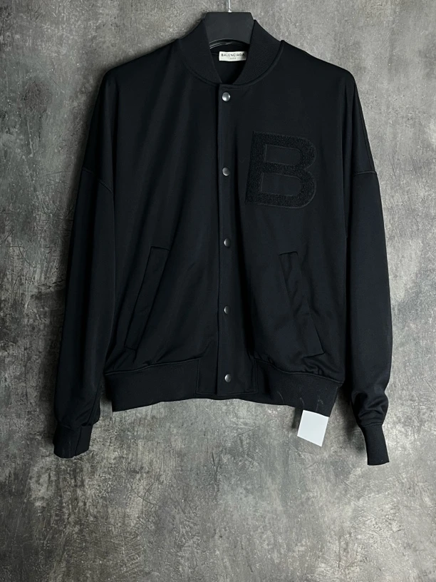 全新未使用 Balenciaga/巴黎世家 S码*1/胸口B字母棒球服/03893