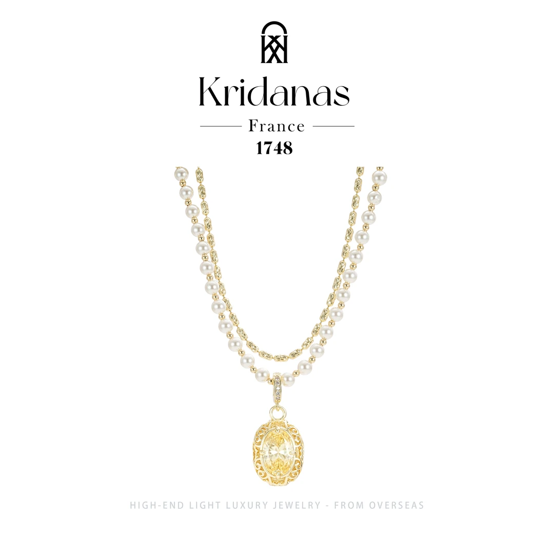 镀k金【十二星座】Kridanas设计师限定轻奢项链F2880
