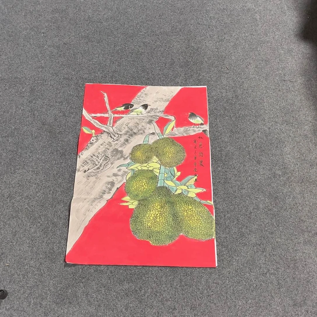 国画D国画作品单幅任发