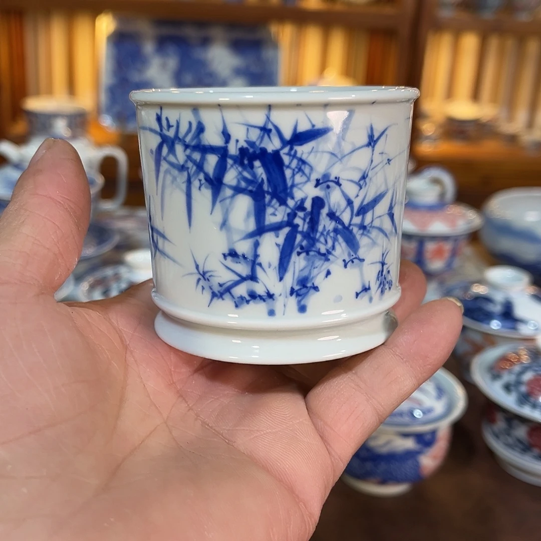 团***饭錡镇堂手工手绘绘杯