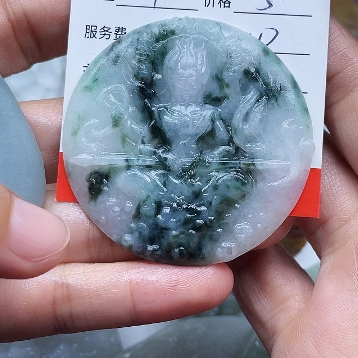 茉***葫未镶嵌定制翡翠翡翠