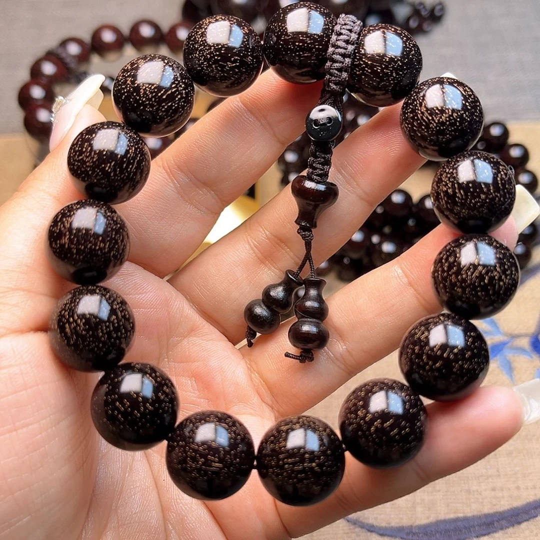 檀香紫檀（小叶紫檀）1.5 15颗爆星