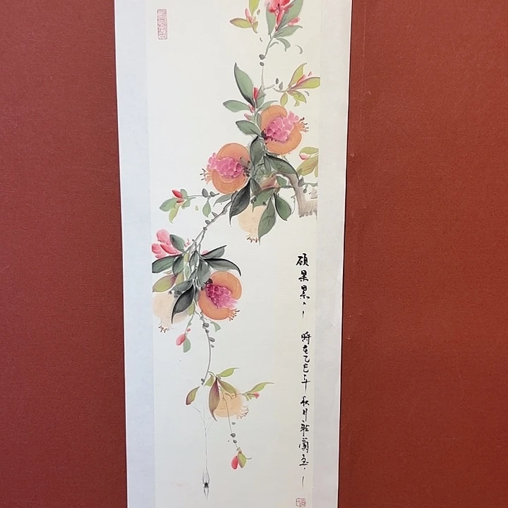 国画听兰老师花鸟