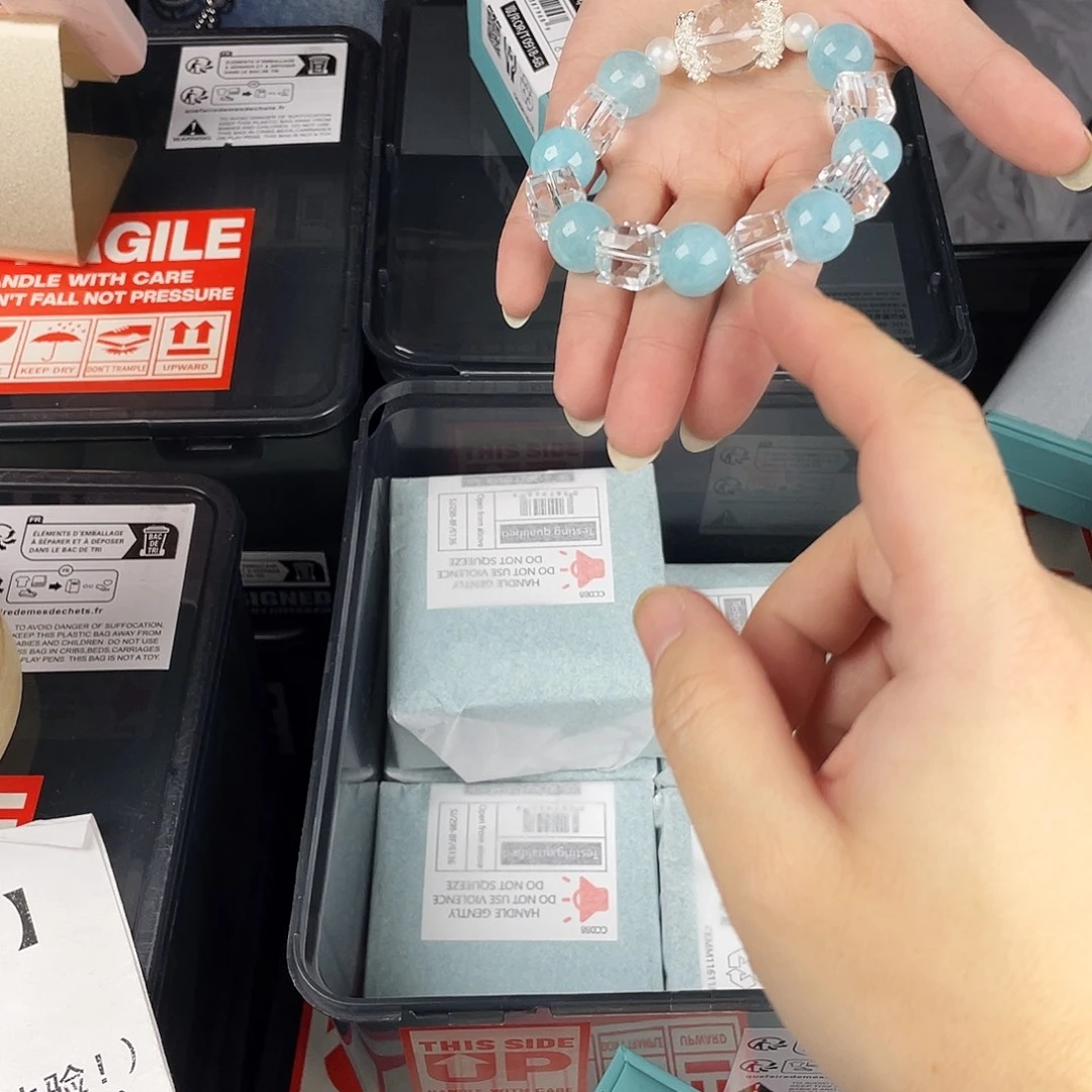 银S925镶嵌手链水晶
