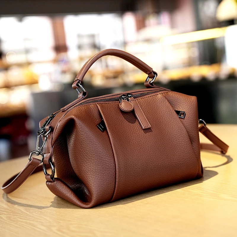 GELANDAI通勤风女士时尚斜跨包百搭肩包小包包复古单肩斜挎包1158