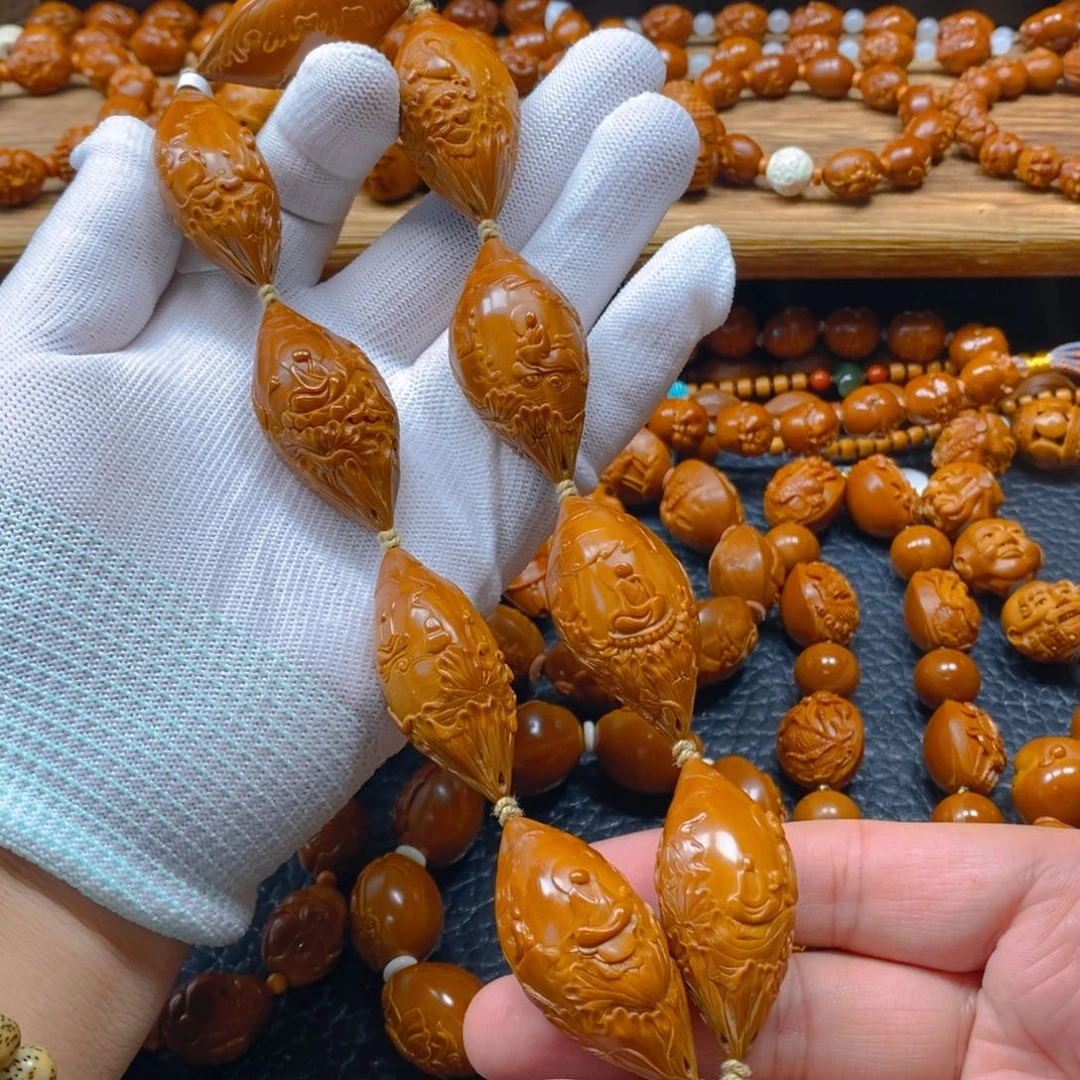 手串/手链橄榄核许忠英2.3荷莲无相