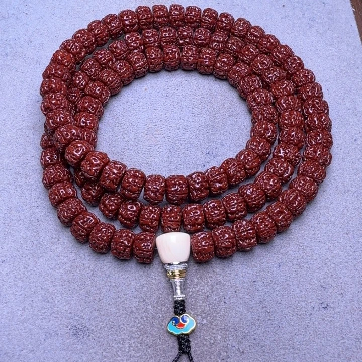 快***天金刚菩提吊坠盘龙108尺寸11