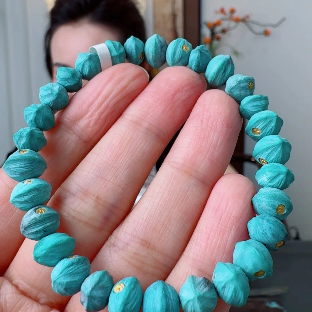 未镶嵌绿松石珠宝奇石