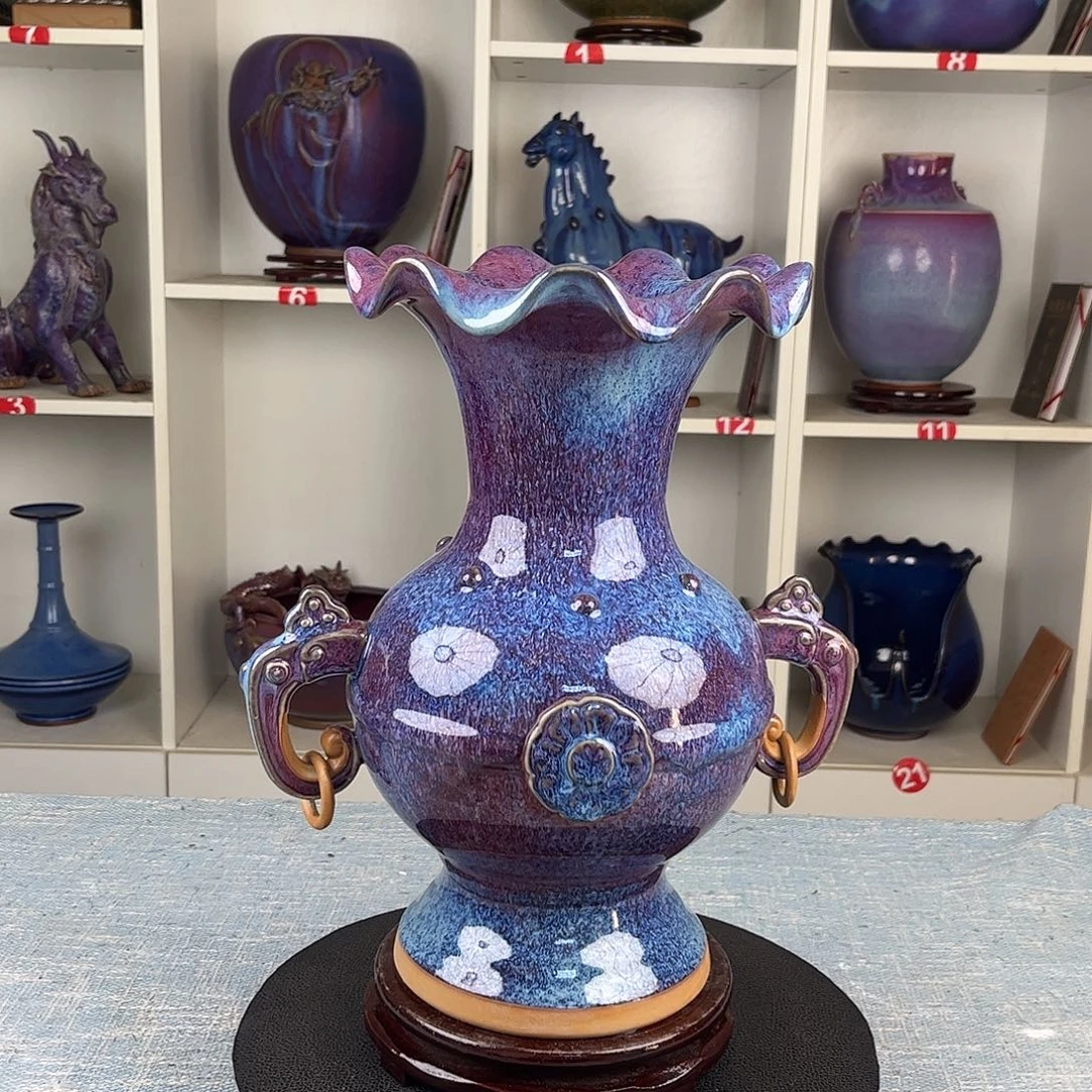瓷片太平有象大师作品
