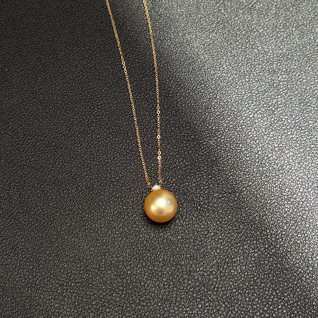 孤品  18K金 海水金珍珠项链   244783-45