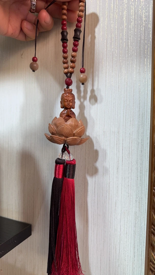 网红汽车挂件车内高档饰品后视镜出入平安