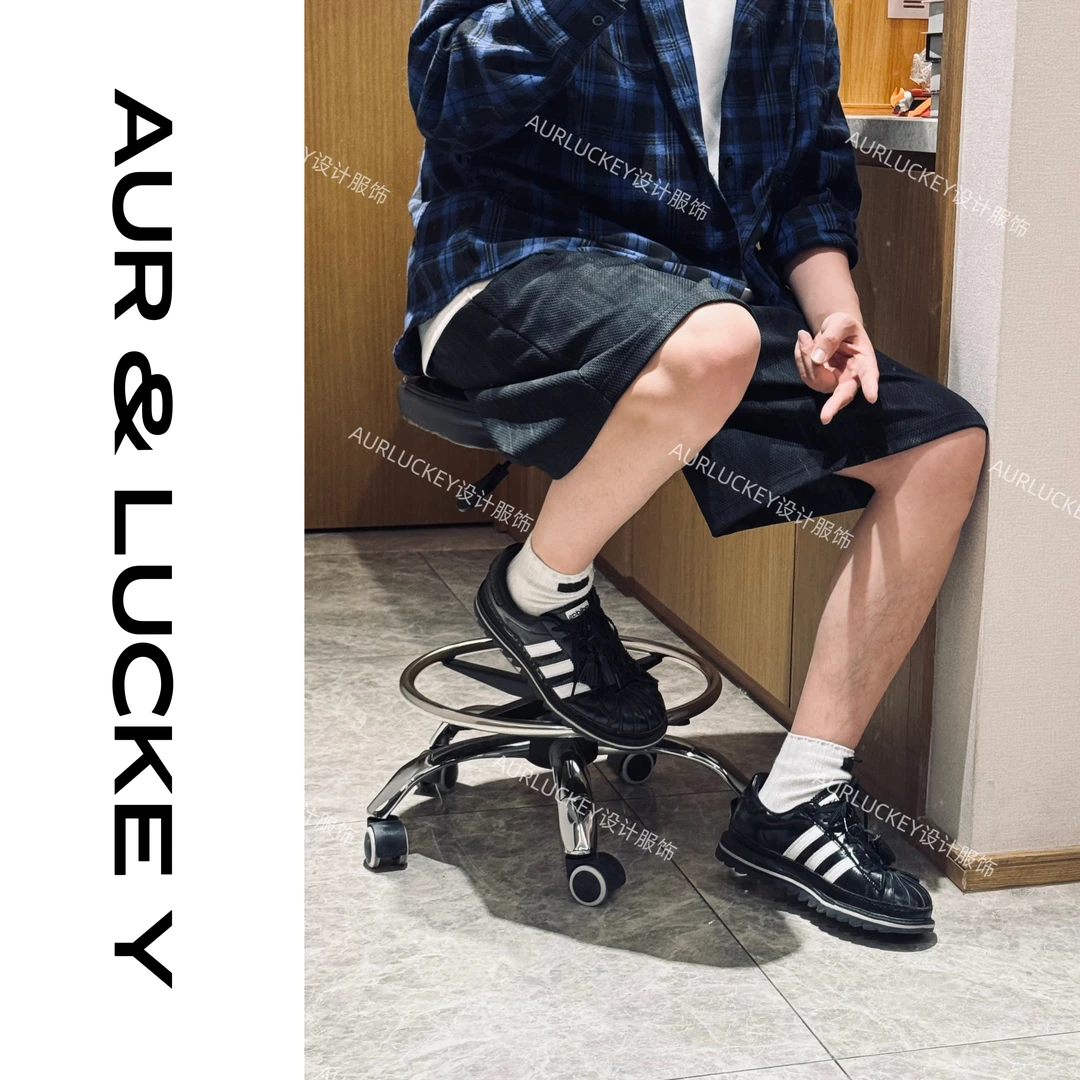 【逃跑计划】晕染风艺术感重磅短裤！宽松男女休闲款！DK3118