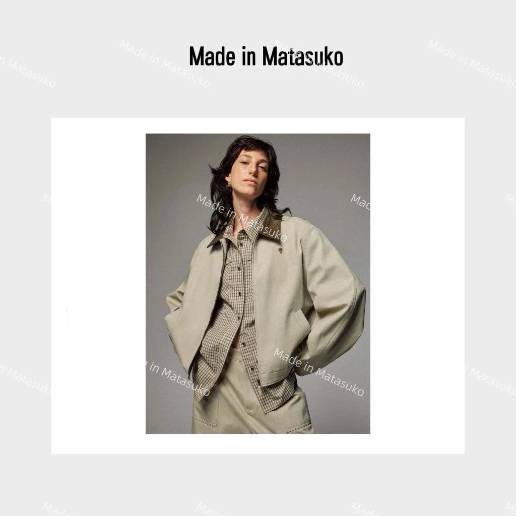 Matasuko Fant flower日系短款夹克