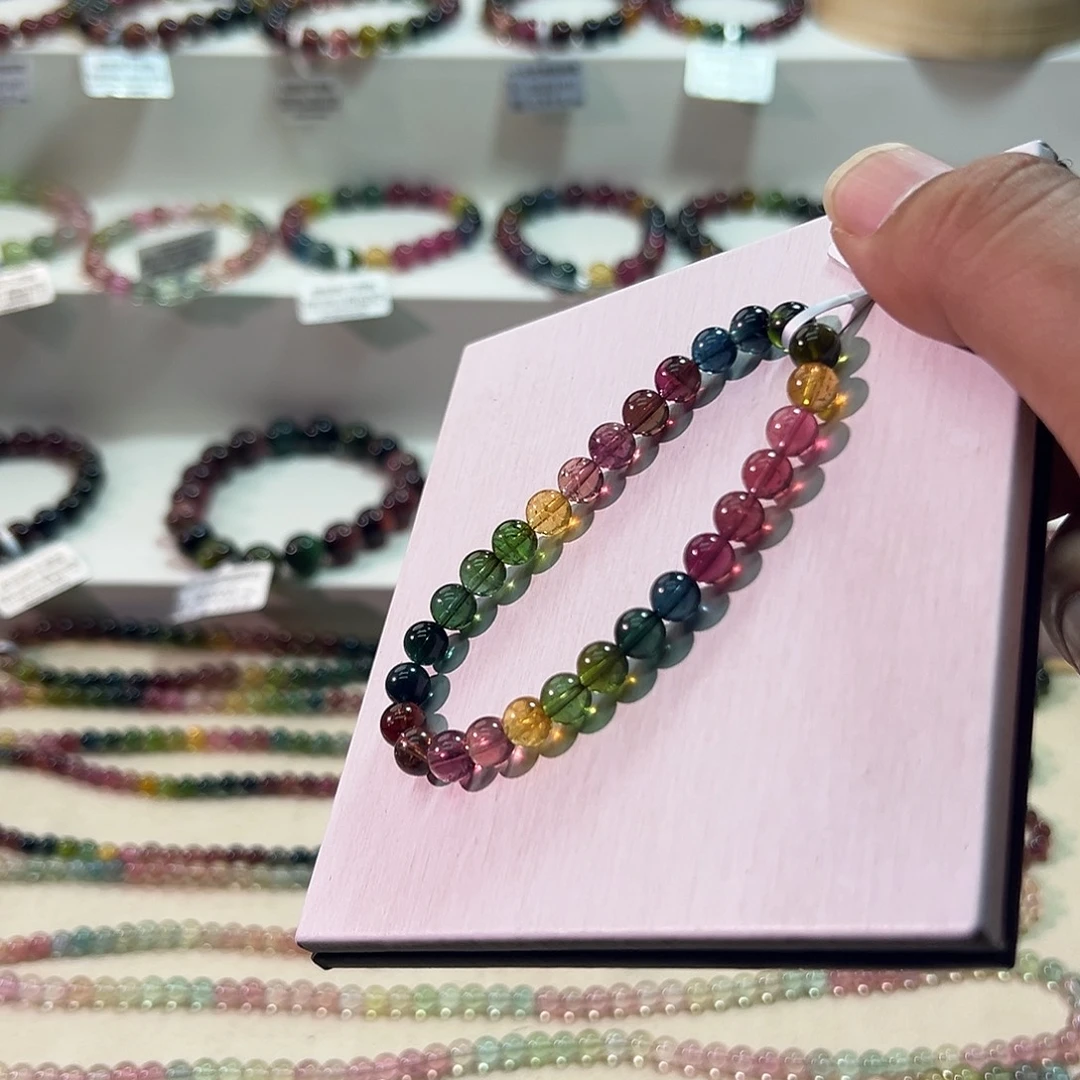 未镶嵌手链碧玺碧玺