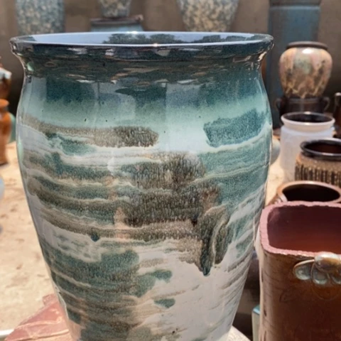 【闪购商品】紫砂花盆高约30口约20