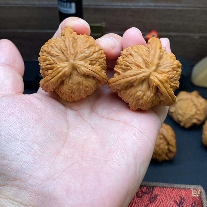 七***忆把件文玩核桃白奔